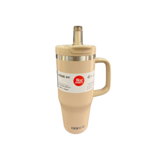 DODGE® New Sports 42oz Insulated Tumbler with Handle & Straw Lid