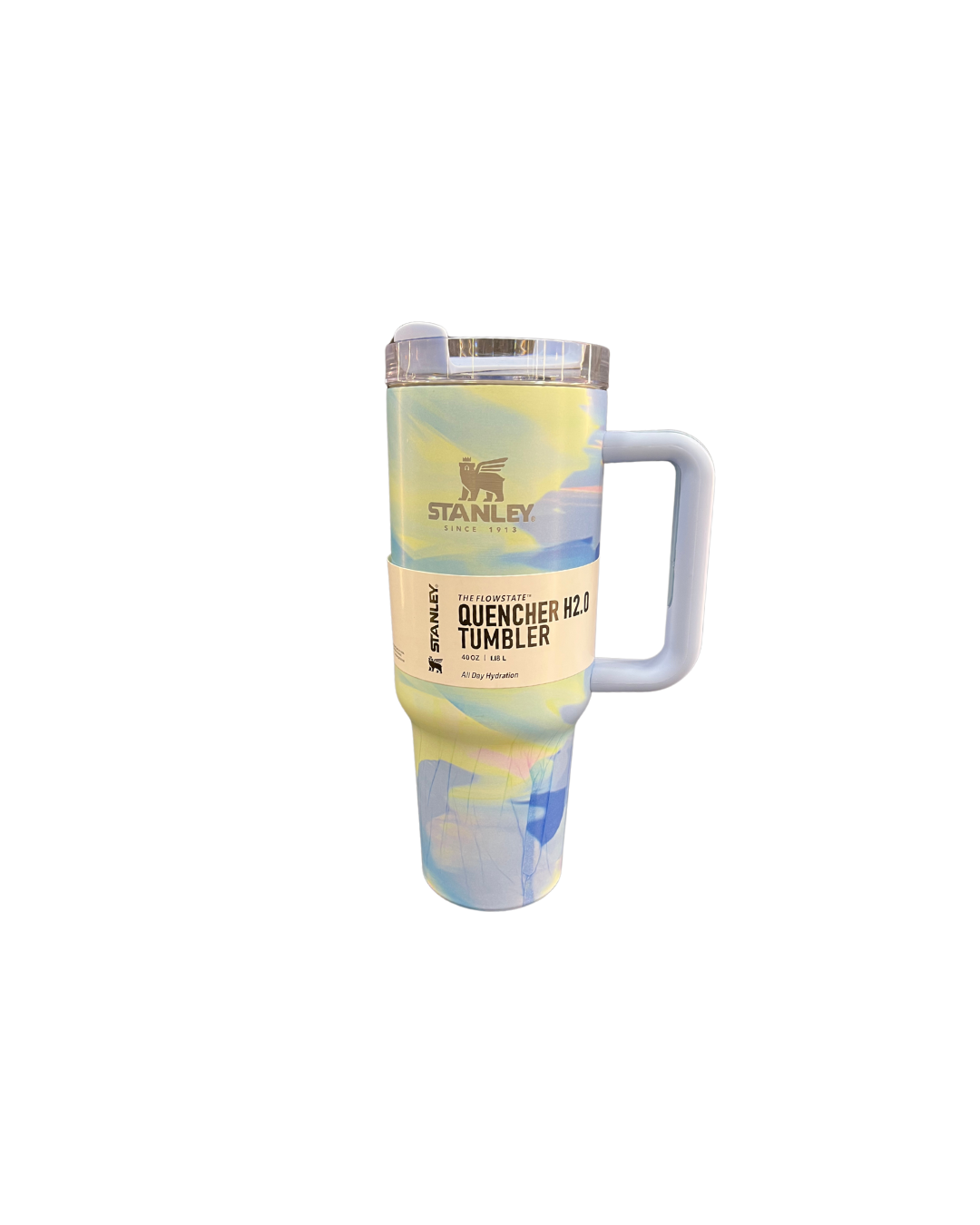 Stanley Quencher H2.0 Flow State Tumbler – 40 oz (Pastel Marble Edition)