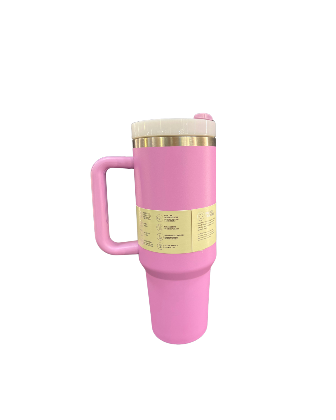 Stanley The Flow State™ Quencher H2.0 Tumbler – 40 oz (1.18L) – Pink - Image 2