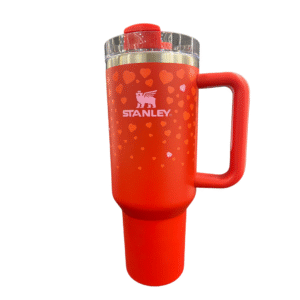 Stanley The Flow State™ Quencher H2.0 Tumbler – 40 oz (1.18L) – Valentine's Heart Edition (Red)