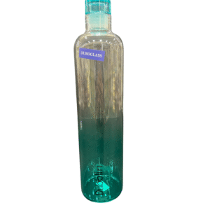 Duropet Gradient Glass Water Bottle – 1000 ml (Turquoise Blue)